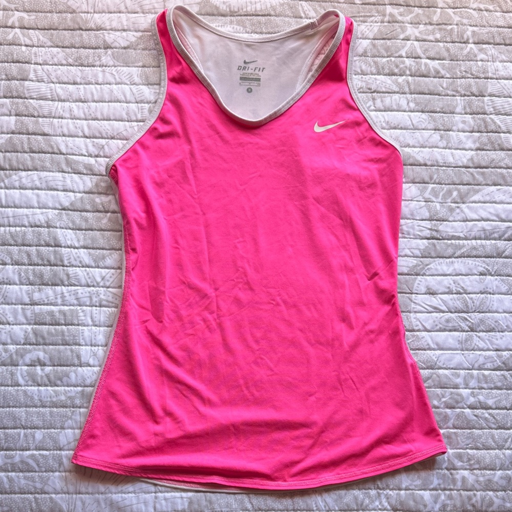 Nike Women's Bright Pink Tank Top